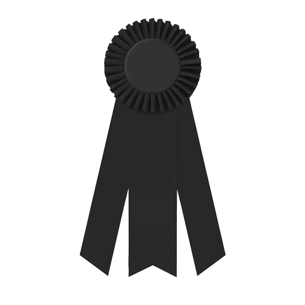 Rosette with 3" rosette, 3 streamers 1 5/8" middle dovetail and... from ASI 93520 Ventura Inc