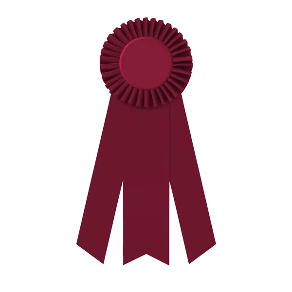 Rosette with 3" rosette, 3 streamers 1 5/8" middle dovetail and... from ASI 93520 Ventura Inc