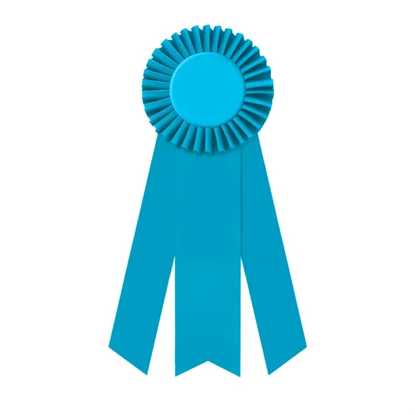 Rosette with 3" rosette, 3 streamers 1 5/8" middle dovetail and... from ASI 93520 Ventura Inc