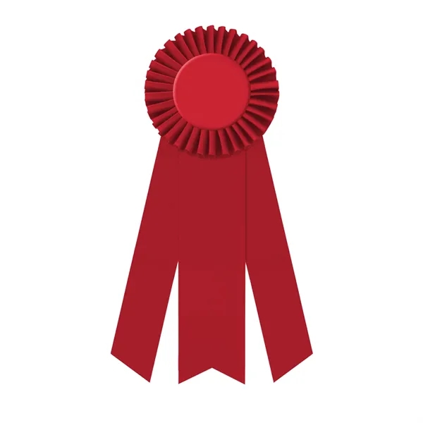 Rosette with 3" rosette, 3 streamers 1 5/8" middle dovetail and... from ASI 93520 Ventura Inc