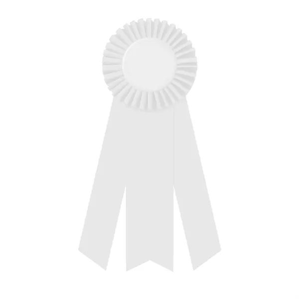 Rosette with 3" rosette, 3 streamers 1 5/8" middle dovetail and... from ASI 93520 Ventura Inc