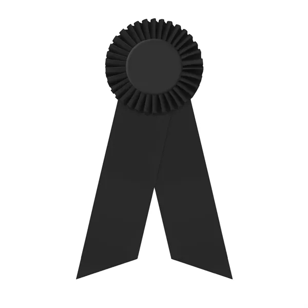 Rosette with two streamers 1 5/8" angled, 8" total length.... from ASI 93520 Ventura Inc