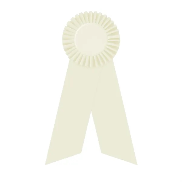 Rosette with two streamers 1 5/8" angled, 8" total length.... from ASI 93520 Ventura Inc