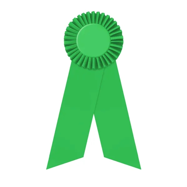 Rosette with two streamers 1 5/8" angled, 8" total length.... from ASI 93520 Ventura Inc