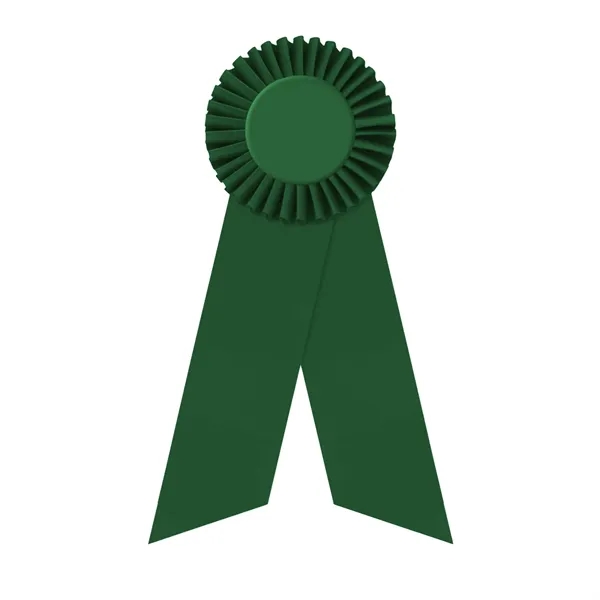 Rosette with two streamers 1 5/8" angled, 8" total length.... from ASI 93520 Ventura Inc