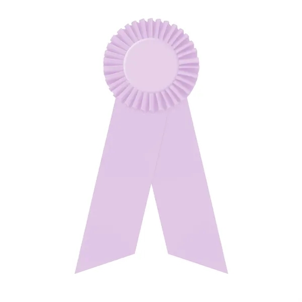 Rosette with two streamers 1 5/8" angled, 8" total length.... from ASI 93520 Ventura Inc