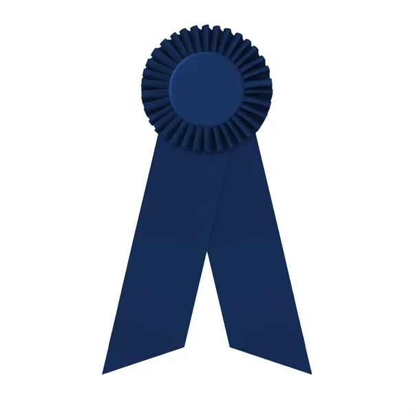 Rosette with two streamers 1 5/8" angled, 8" total length.... from ASI 93520 Ventura Inc