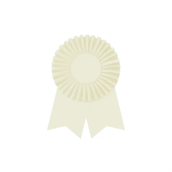 Rosette 4" with two streamer 2" dovetailed.... from ASI 93520 Ventura Inc