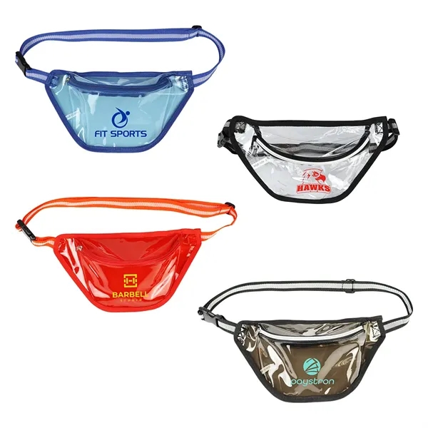 Clear TPU Belt Bag... from ASI 36730 Ariel Premium Supply Inc