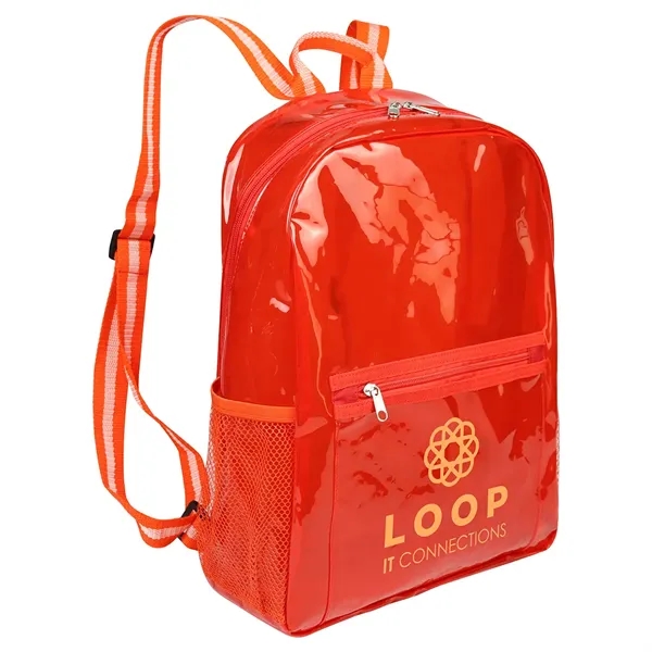 Clear TPU Backpack... from ASI 36730 Ariel Premium Supply Inc