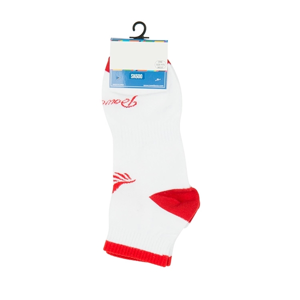 Custom mid-rise one-size-fits-most sport style socks with a fully customizable design.... from ASI 88060 Snugz/USA Inc / Sweda®
