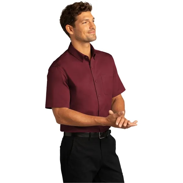 Port Authority Short Sleeve SuperPro React Twill Shirt.... from ASI 84863 SanMar