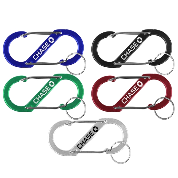 Carabiner with Key Ring... from ASI 74585 Nu Promo International / Nu Promo Line