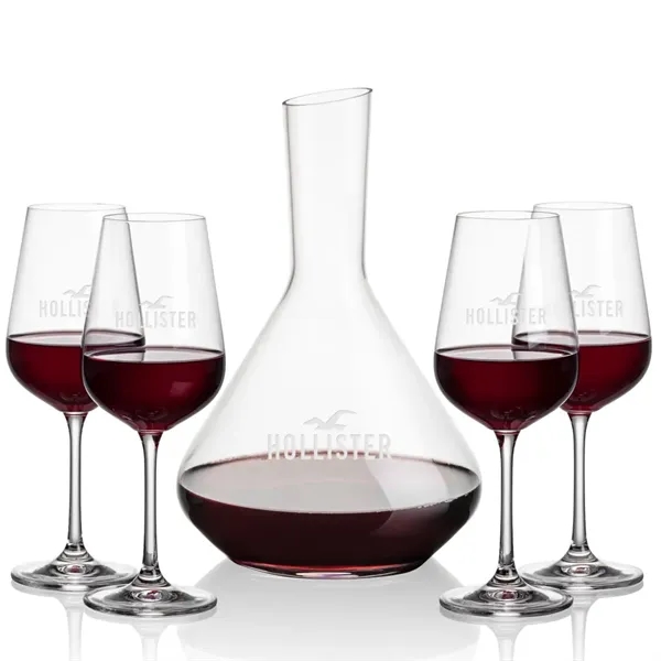 The Terrassa Carafe & 2 Laurent Wine Set is a stellar... from ASI 84592 St Regis Group