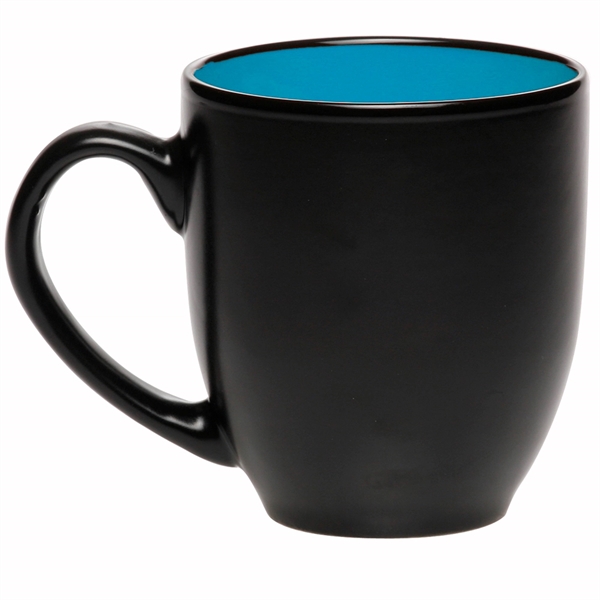 16 oz. two-tone, bistro-style ceramic mug.... from ASI 39552 BEL Promo