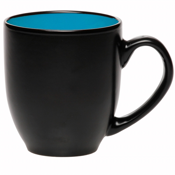 16 oz. two-tone, bistro-style ceramic mug.... from ASI 39552 BEL Promo