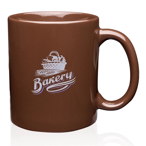 Basic coffee mug with C-handle, 11 oz.... from ASI 39552 BEL Promo