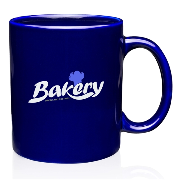 Basic coffee mug with C-handle, 11 oz.... from ASI 39552 BEL Promo