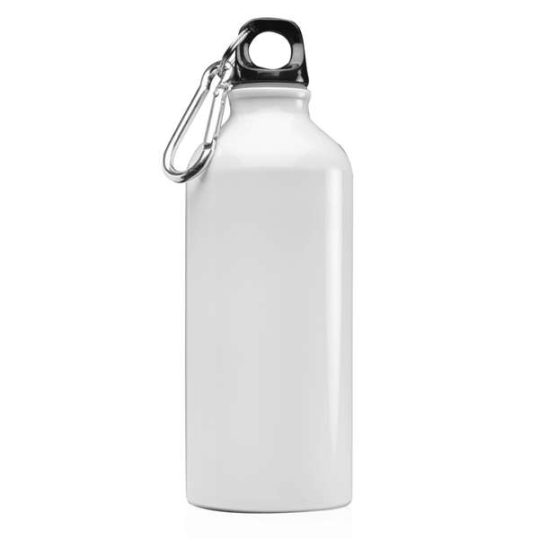 20 oz. aluminum sport water bottle with twist cap and carabiner.... from ASI 39552 BEL Promo
