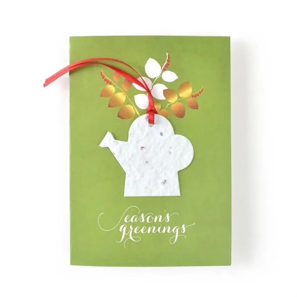 Seed Paper ornament card.... from ASI 40646 Bloomin Promotions / Bloomin' Promotions™