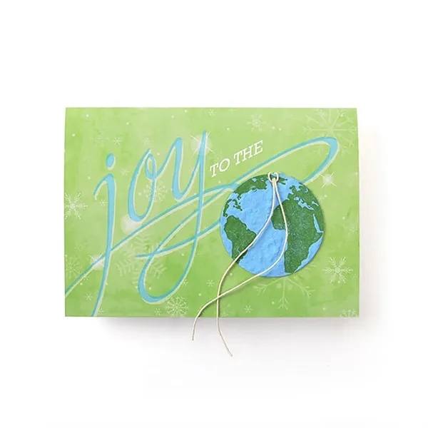 Seed Paper ornament card.... from ASI 40646 Bloomin Promotions / Bloomin' Promotions™