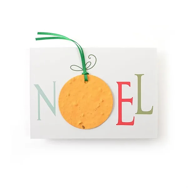 Seed Paper ornament card.... from ASI 40646 Bloomin Promotions / Bloomin' Promotions™