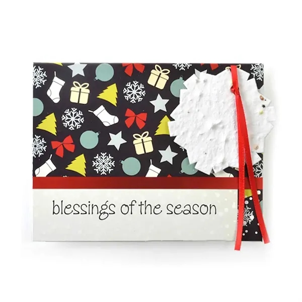 Seed Paper ornament card.... from ASI 40646 Bloomin Promotions / Bloomin' Promotions™