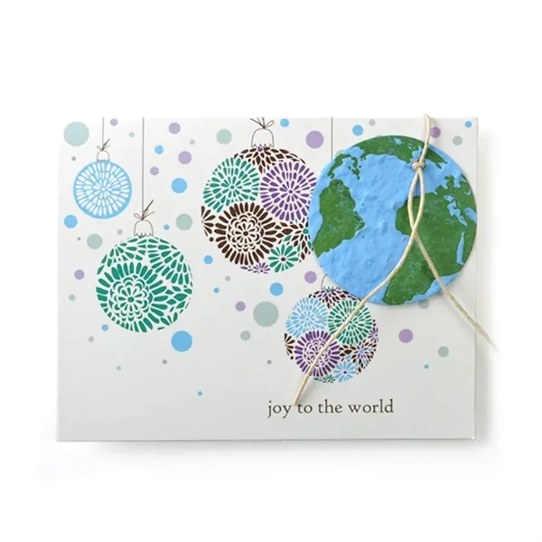 Seed Paper ornament card.... from ASI 40646 Bloomin Promotions / Bloomin' Promotions™
