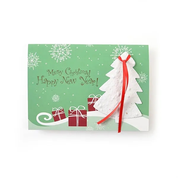 Seed Paper ornament card.... from ASI 40646 Bloomin Promotions / Bloomin' Promotions™
