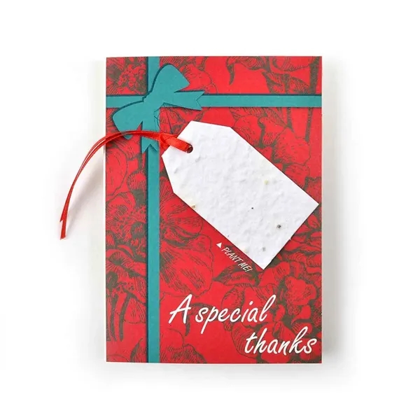 Seed Paper ornament card.... from ASI 40646 Bloomin Promotions / Bloomin' Promotions™