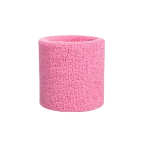 Terry cotton sport sweat wristband plus full color fabric label hot... from ASI 37218 Athena Promo (tm)
