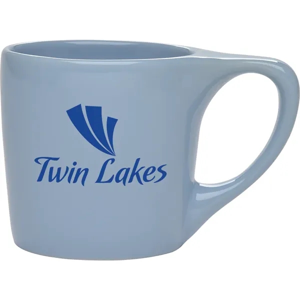 The 10 oz. Talia Collection mug exudes style with its glossy... from ASI 71920 Moderne Glass Company Inc / Glass America®