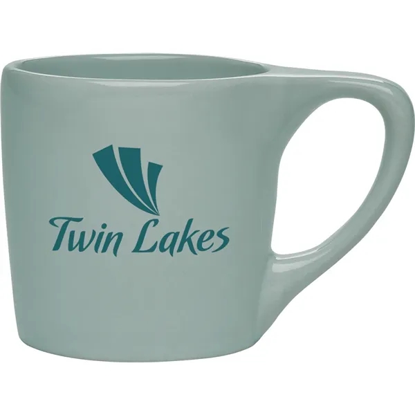 The 10 oz. Talia Collection mug exudes style with its glossy... from ASI 71920 Moderne Glass Company Inc / Glass America®