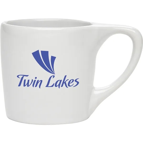 The 10 oz. Talia Collection mug exudes style with its glossy... from ASI 71920 Moderne Glass Company Inc / Glass America®