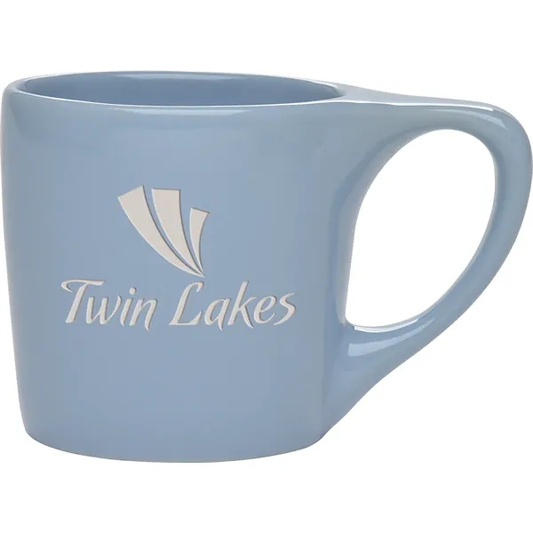 The 10 oz. Talia Collection mug exudes style with its glossy... from ASI 71920 Moderne Glass Company Inc / Glass America®