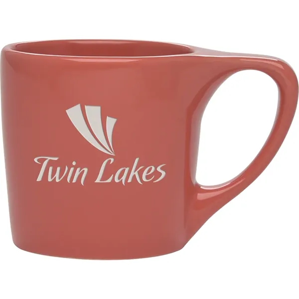 The 10 oz. Talia Collection mug exudes style with its glossy... from ASI 71920 Moderne Glass Company Inc / Glass America®