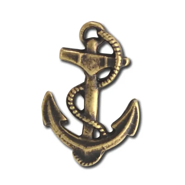 Anchor lapel pin with rope encircling it. Blank.... from ASI 96235 Wehr Industries Inc
