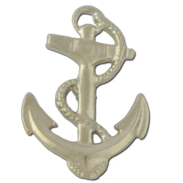 Anchor lapel pin with rope encircling it. Blank.... from ASI 96235 Wehr Industries Inc
