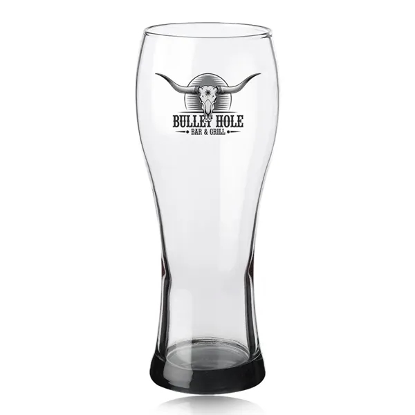 23 oz. pilsner glass with thick base and contoured design.... from ASI 39552 BEL Promo