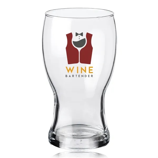 10.5 oz. pilsner glass with wide mouth and tapered body.... from ASI 39552 BEL Promo