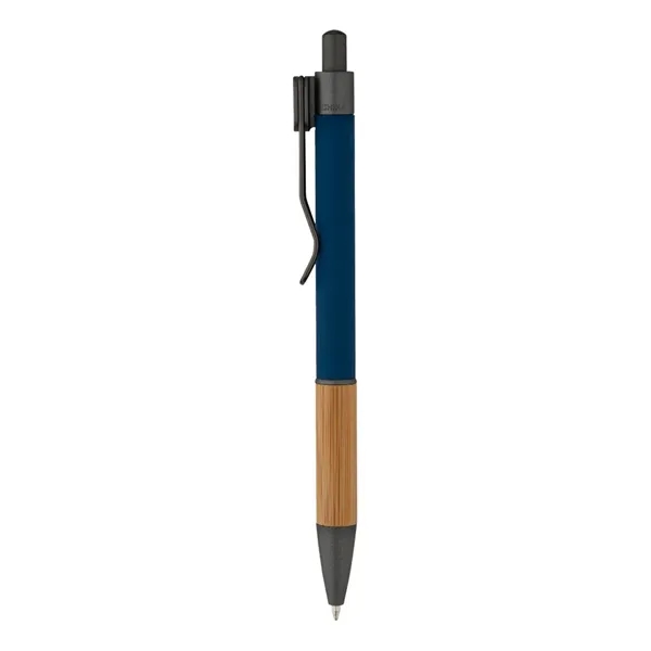 Soft Touch Bamboo Grip Ballpoint Pen... from ASI 31517 Admart Products / Admart Line