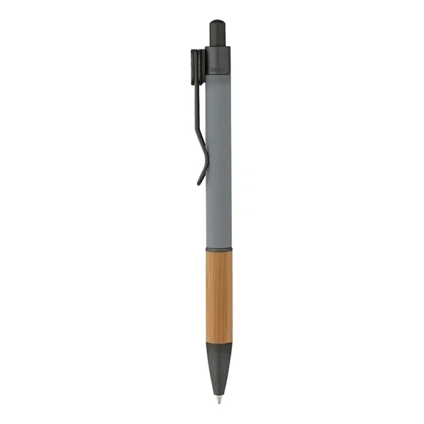 Soft Touch Bamboo Grip Ballpoint Pen... from ASI 31517 Admart Products / Admart Line