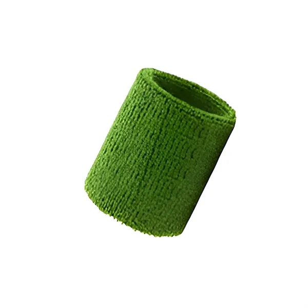 Terry polyester sports sweat wristband plus 1 color woven on 1... from ASI 37218 Athena Promo (tm)