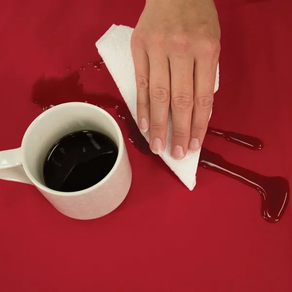 6' stain-resistant table throw with 4 sides and draped corners.... from ASI 87188 Showdown Displays