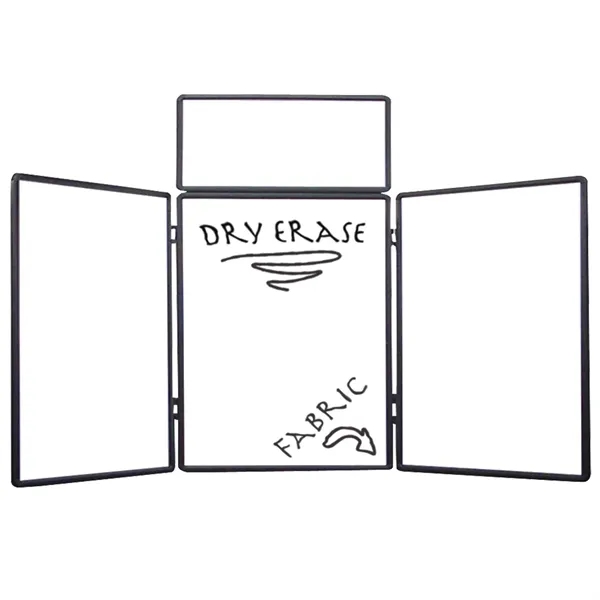 4' display with a dry-erase board on one side and loop... from ASI 87188 Showdown Displays