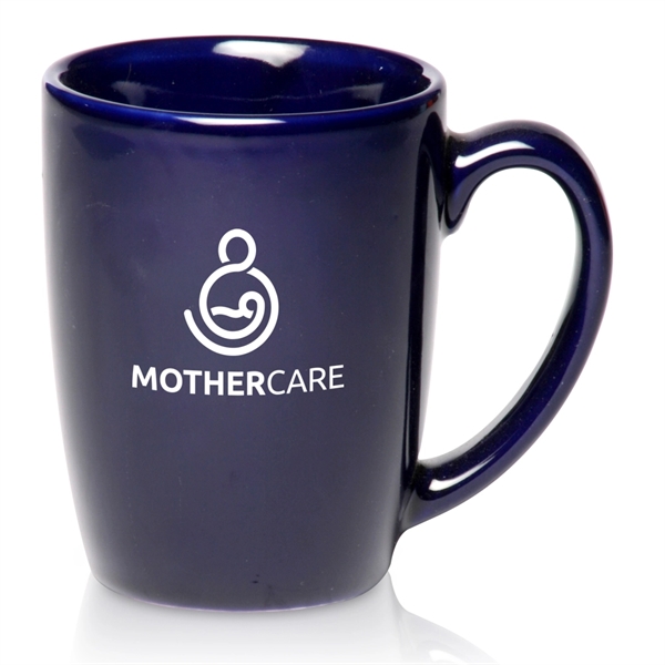 12 oz. ceramic coffee mug with smooth rim and glossy finish.... from ASI 39552 BEL Promo