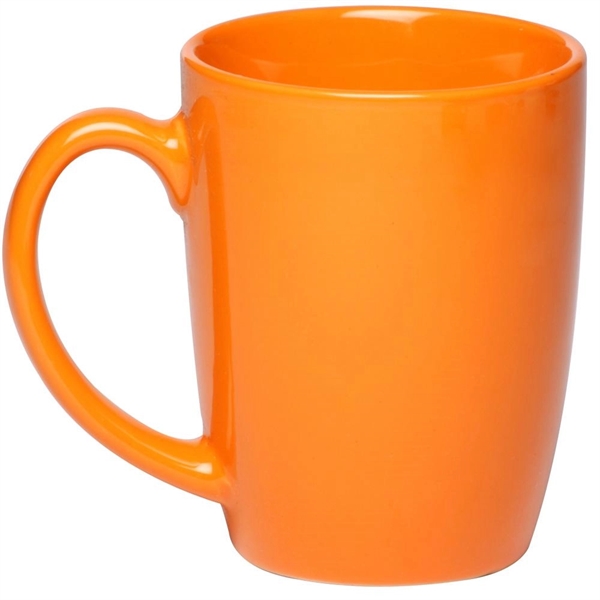 12 oz. ceramic coffee mug with smooth rim and glossy finish.... from ASI 39552 BEL Promo
