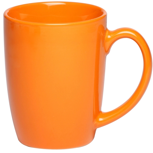 12 oz. ceramic coffee mug with smooth rim and glossy finish.... from ASI 39552 BEL Promo