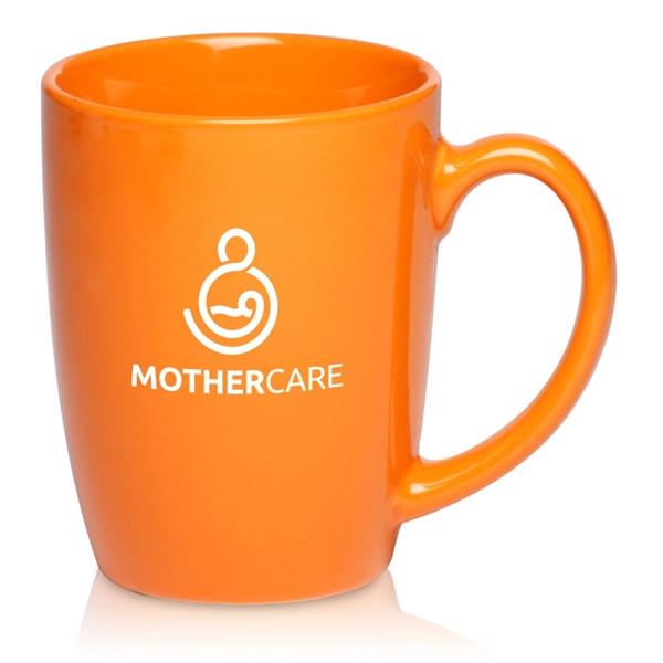 12 oz. ceramic coffee mug with smooth rim and glossy finish.... from ASI 39552 BEL Promo