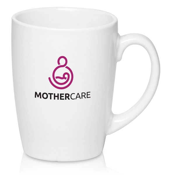 12 oz. ceramic coffee mug with smooth rim and glossy finish.... from ASI 39552 BEL Promo